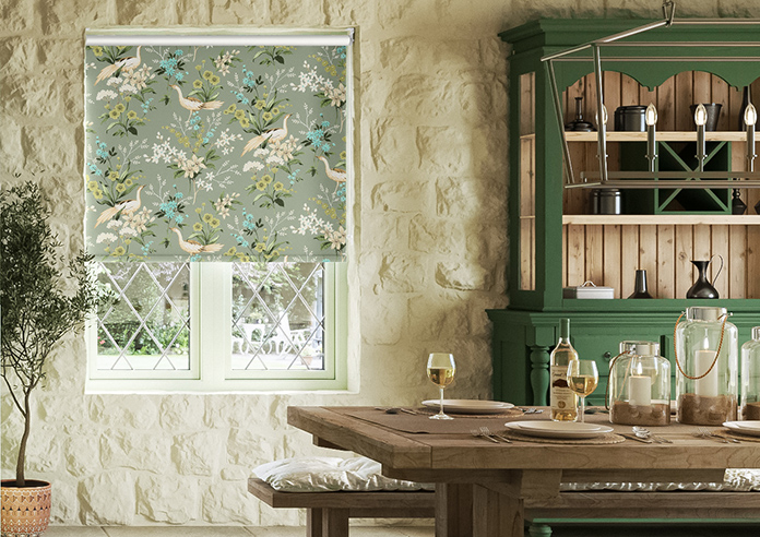 Jade, Willow Green - Roller Blind - Image 3